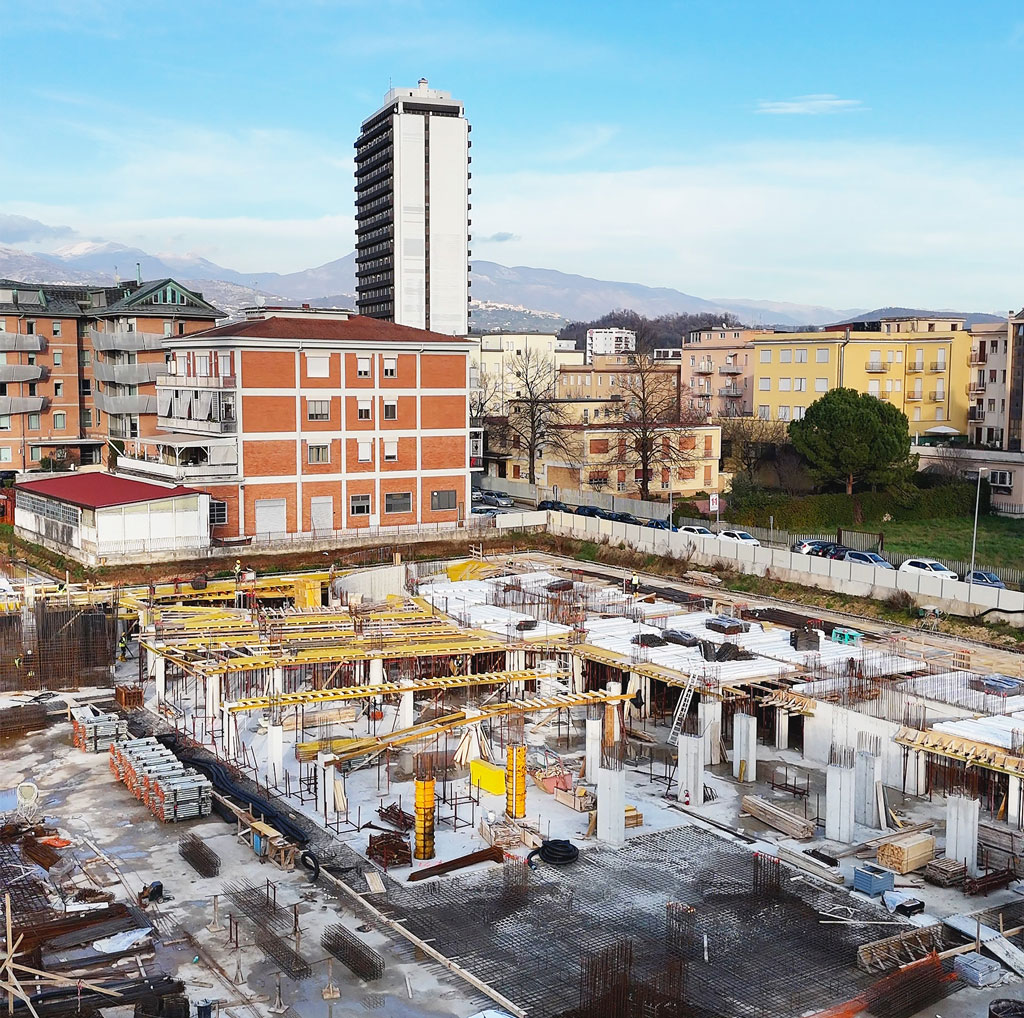 Avanzamento Lavori – Residenze I Portici a Frosinone